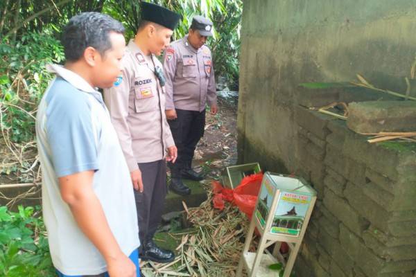 Diduga Hasil Curian Belasan Kotak Amal Ditemukan Di Blitar