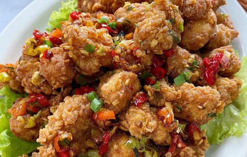 Resep Chicken Pop Cabe Garam