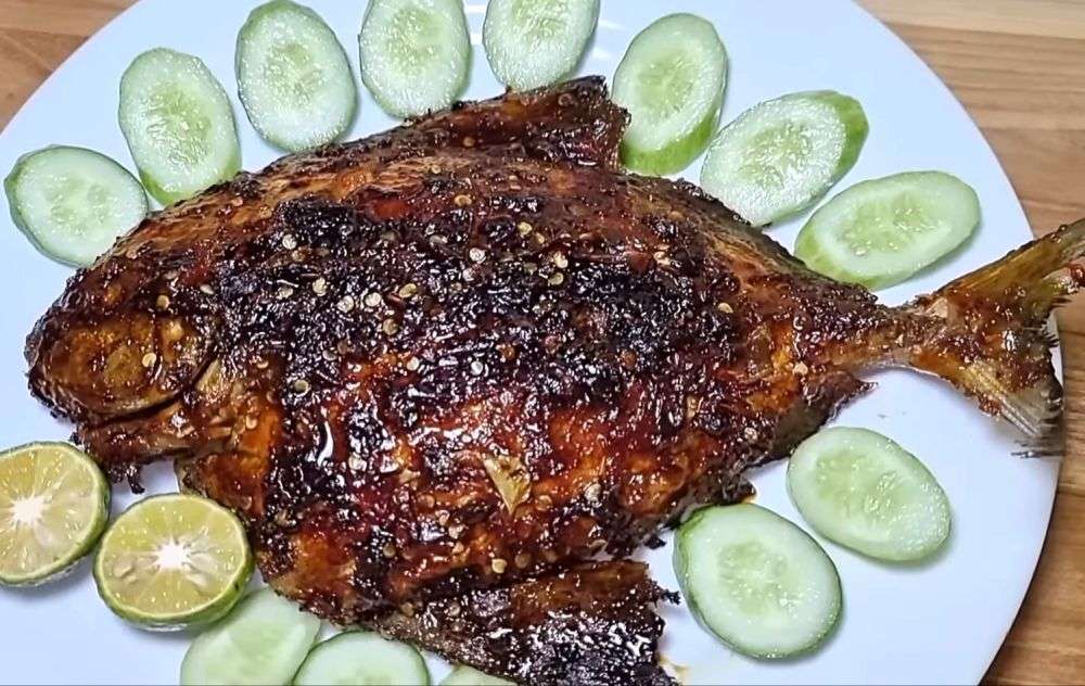 Resep Bawal Bakar Bumbu Kecap Gurihnya Menggoyang Lidah