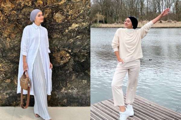 7 Ide OOTD Hijab Buat Liburan Ke Bali Ala Ayudia Bing Slamet