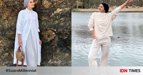 Ide Ootd Hijab Buat Liburan Ke Bali Ala Ayudia Bing Slamet