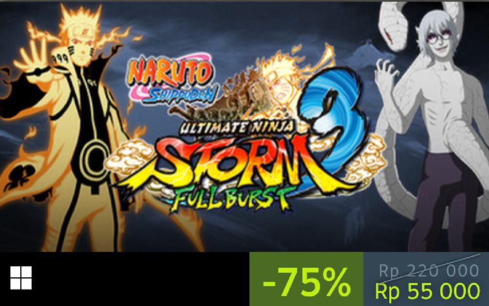 6 Game Naruto Yang Dapat Diskon Steam Gak Sampai Rp100 Ribu