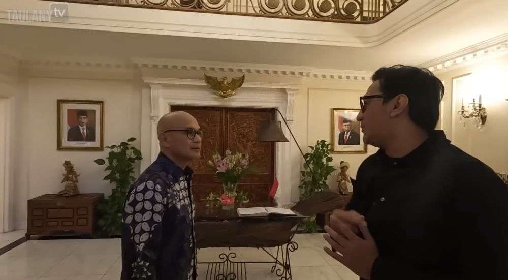 Andre Taulany Berkunjung Ke Rumah Dubes RI Untuk Inggris