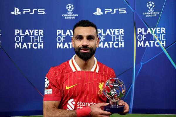 Rekor Mohamed Salah Usai Liverpool Bekuk Bologna Di Ucl