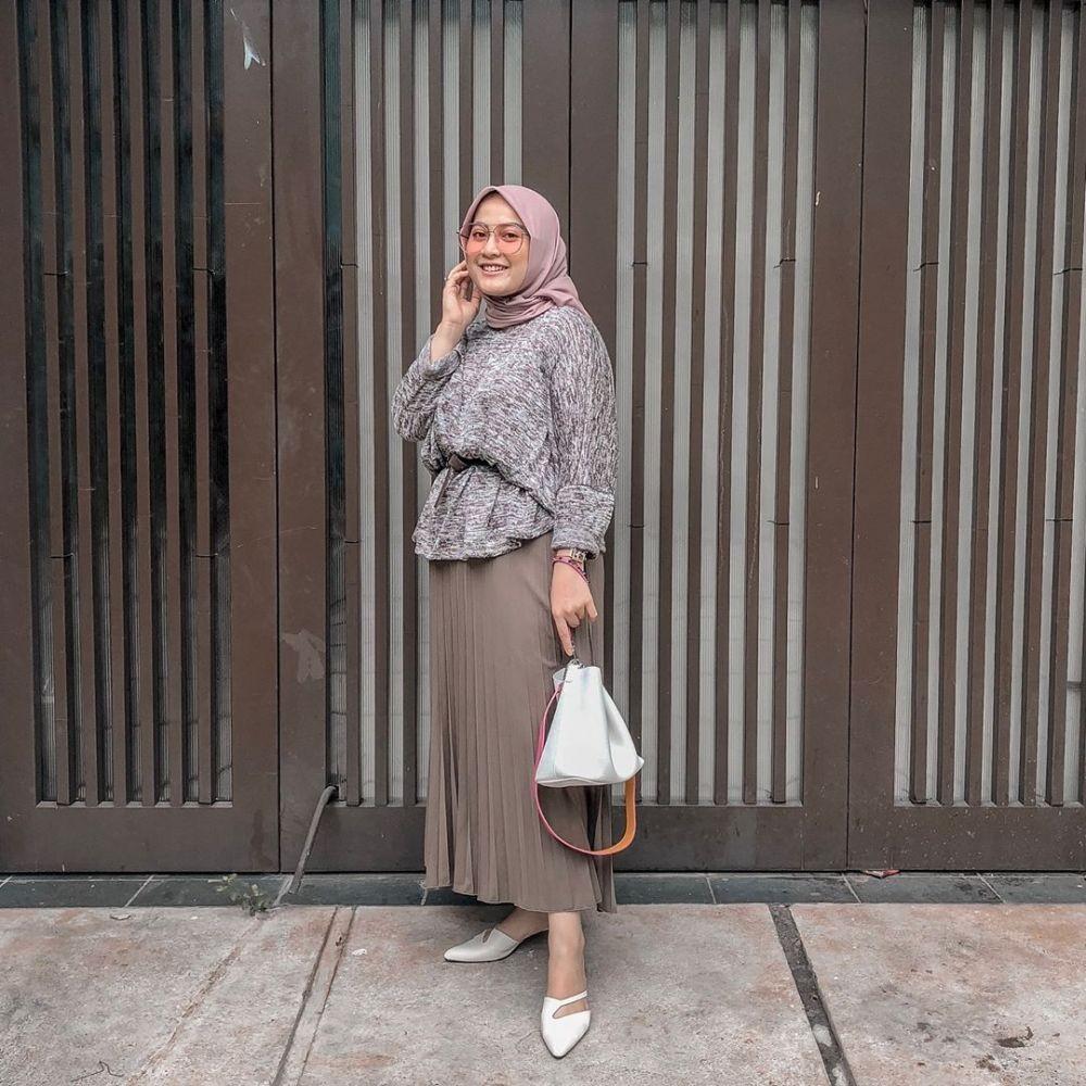 8 Tips Tampil Modis Dengan Hijab Buat Cewek Bertubuh Curvy