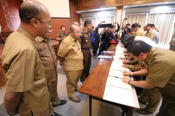 Opd Pemkab Tanda Tangan Mou Dengan Kejari Kutim