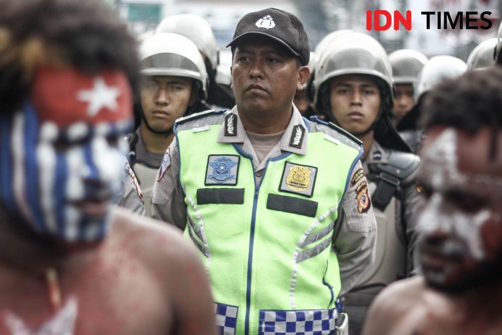 Polri Dalami Dugaan Keterlibatan Pihak Asing Dalam Kerusuhan Papua