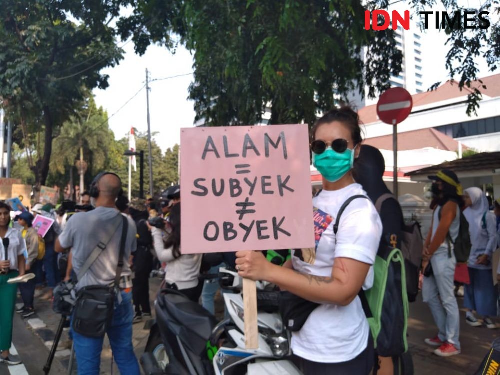 FOTO Aksi ClimateStrike Di Jakarta Ingatkan Krisis Iklim