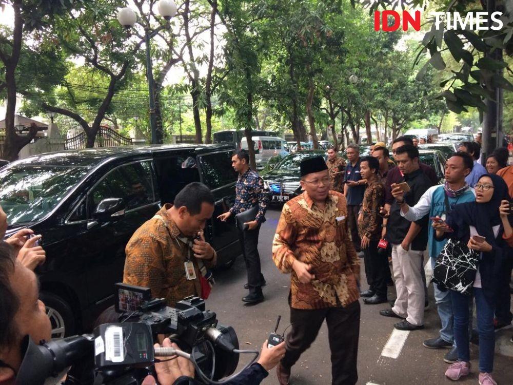 Kunjungi Kediaman Megawati Pimpinan Mpr Undang Pelantikan Jokowi