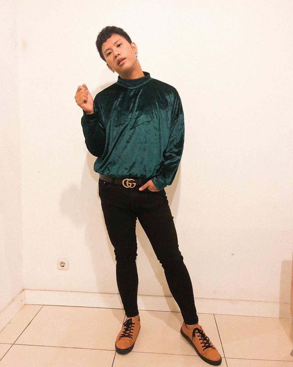 Potret Ootd Kece Ala Artis Ricky Cuaca Bisa Jadi Inspirasimu Lho