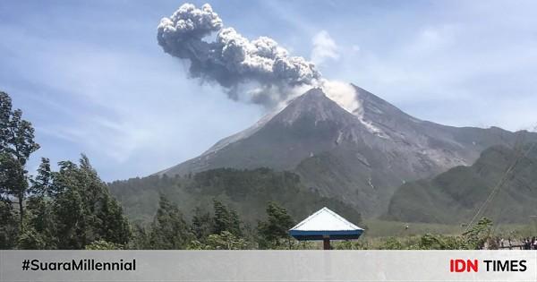 Aktivitas Merapi Tetap Tinggi Guguran Lava Masih Terjadi