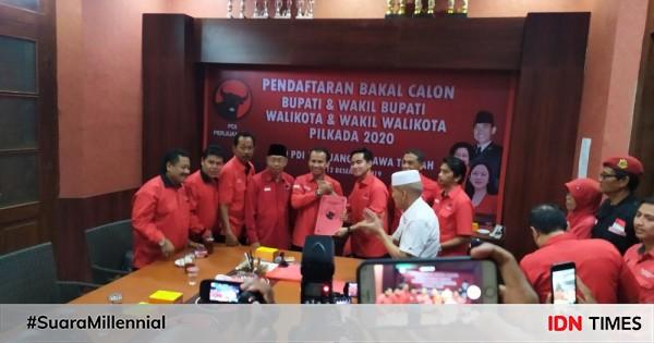 Gibran Resmi Daftarkan Diri Sebagai Balon Wali Kota Solo Di PDIP Jateng