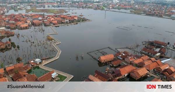 Penurunan Muka Tanah Di Semarang Amblas Meter Sejak