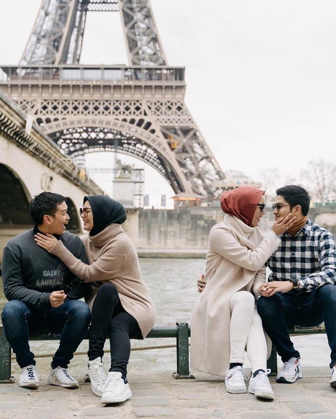 Momen Romantis Liburan Citra Kirana Dan Rezky Adhitya Di Paris