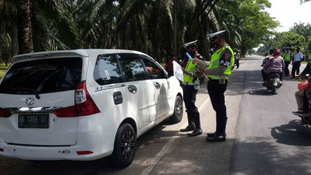 Nekat Mudik Hampir Seribu Kendaraan Ke Aceh Disuruh Putar Balik