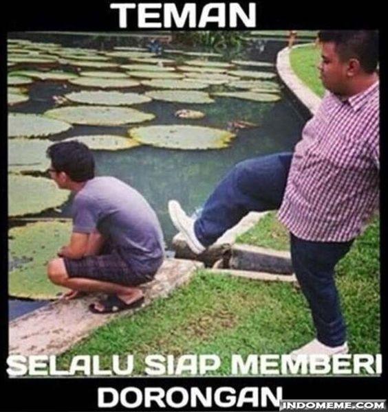 Meme Definisi Teman Ngeselin Yang Bisa Uji Kesabaranmu Kuat Gak