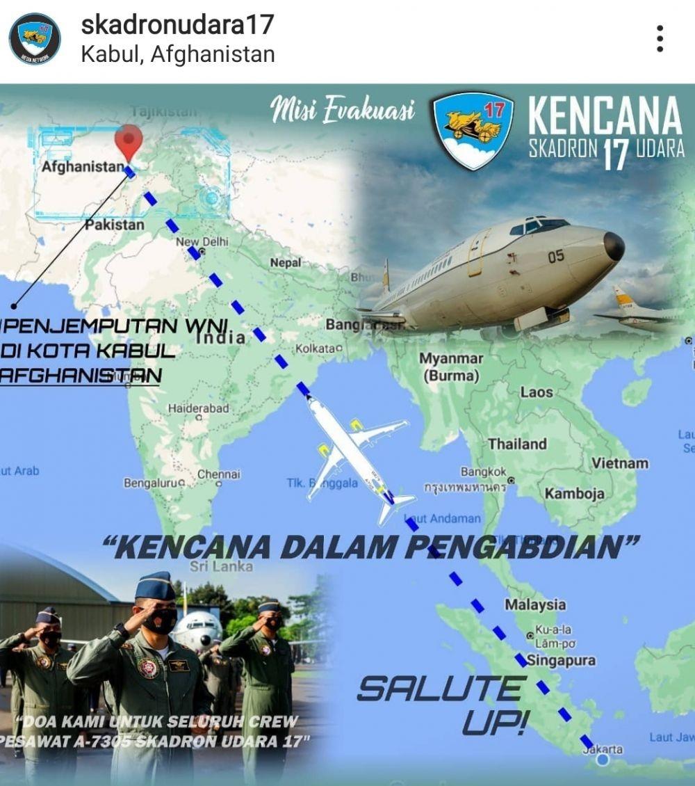 Ri Gunakan Pesawat Tni Au Untuk Evakuasi Wni Dari Kabul