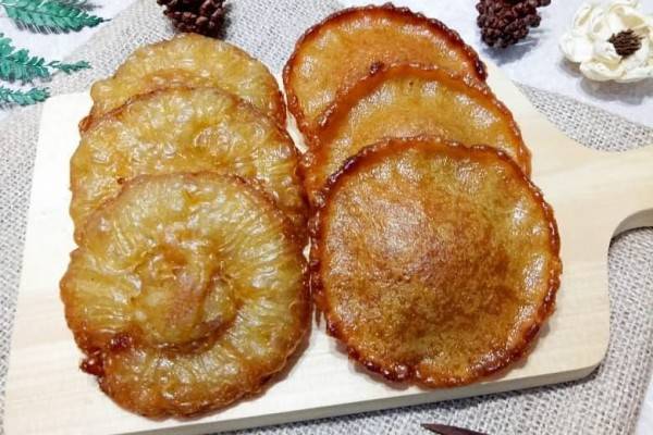 Resep Kue Cucur Bersarang Teksturnya Empuk Dan Legit