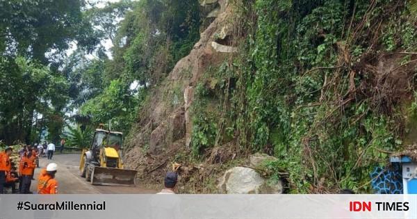 Berpotensi Longsor Susulan Jalur Medan Berastagi Ditutup