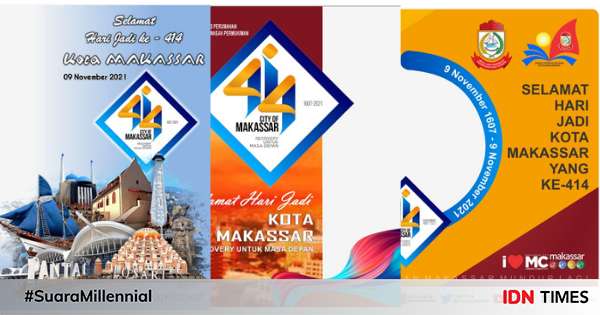 Meriahkan HUT Ke 414 Kota Makassar Dengan 8 Twibbon Ini