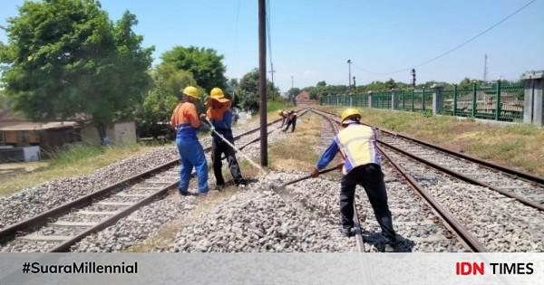 Titik Jalur Kereta Di Wilayah Daop Madiun Rawan Bencana