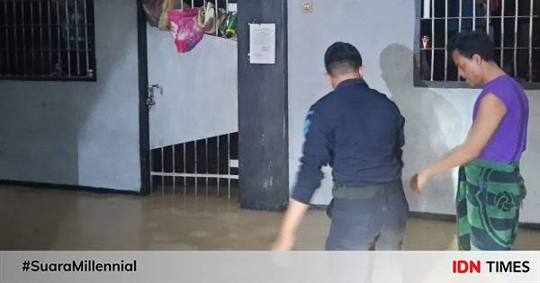 Banjir Pengamanan Lapas Kelas Ii B Lhoksukon Diperketat