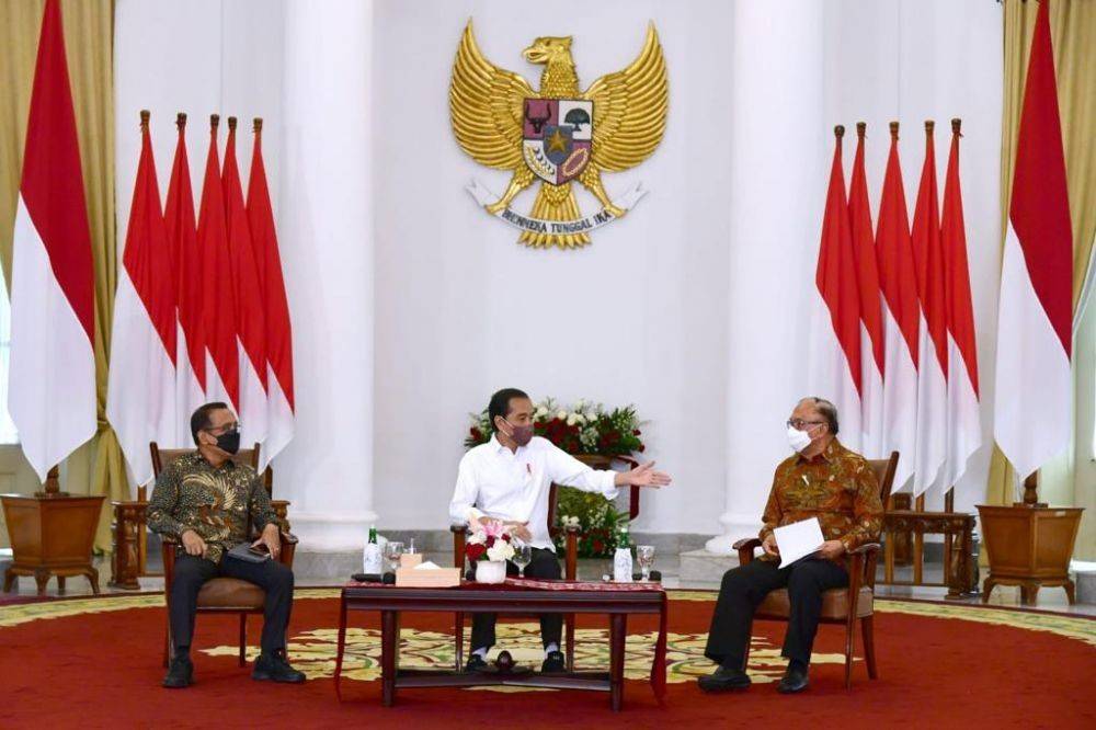 Jokowi Bertemu Seniman Senior Jelaskan Soal Pemindahan Ikn