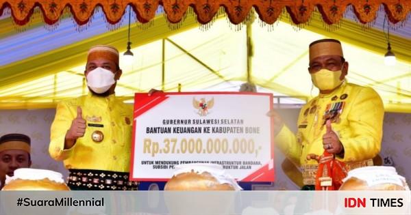 Pemprov Sulsel Kucurkan Rp37 Miliar Untuk Dua Proyek Di Bone