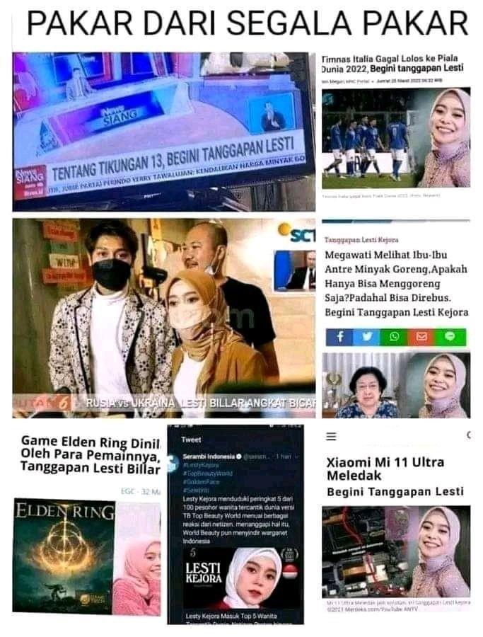 Meme Begini Tanggapan Lesti Ini Bikin Ngakak