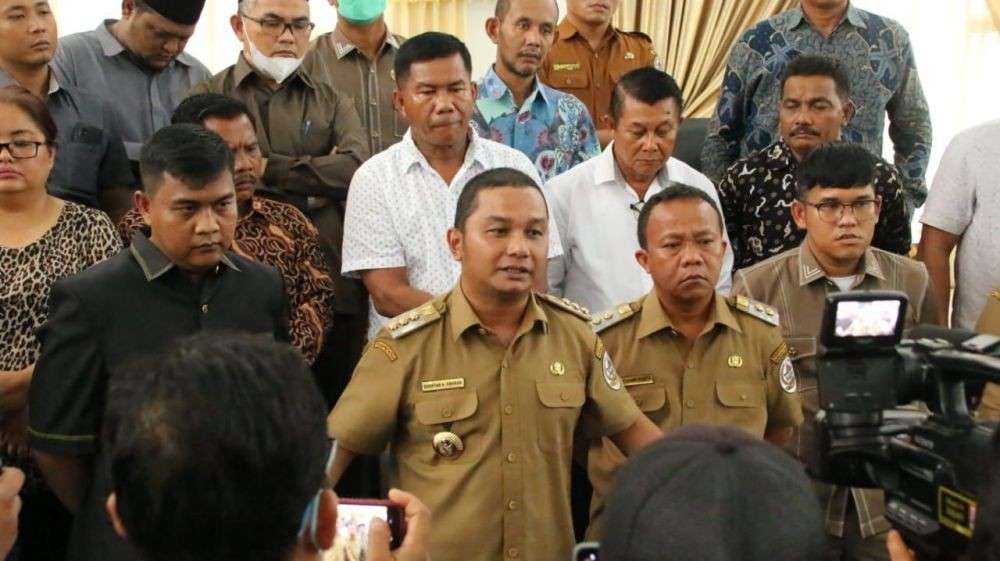 Ini Permintaan Maaf Bupati Tapteng Bakhtiar Ahmad Sibarani