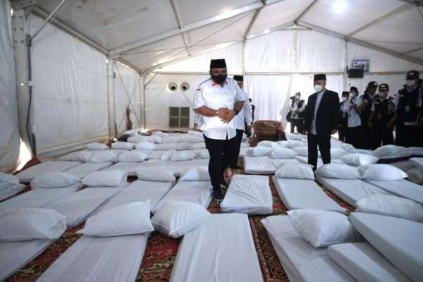 Melihat Fasilitas Tenda Jemaah Haji Jelang Wukuf Di Arafah