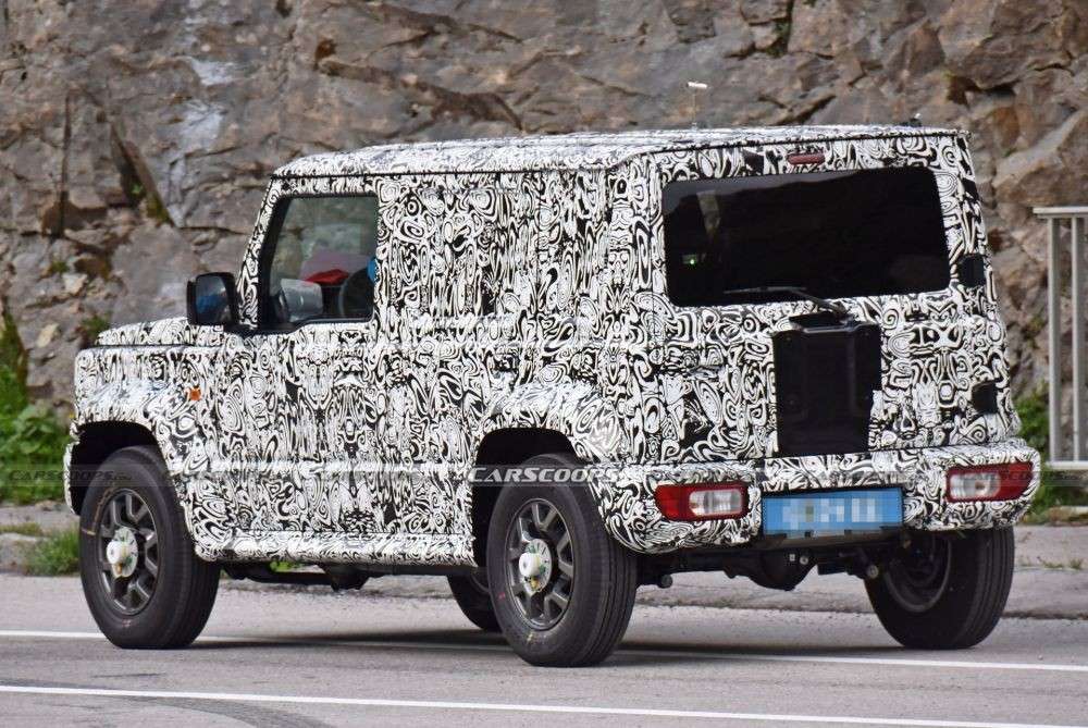 Suzuki Jimny Pintu Ketahuan Lagi Dites