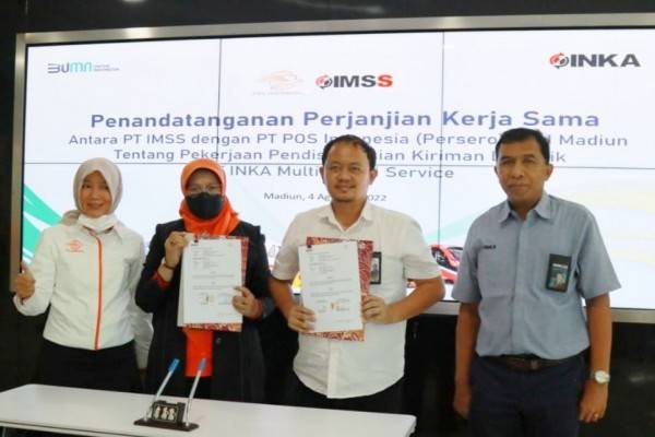 Pos Indonesia Kerja Sama Dengan Pt Imss