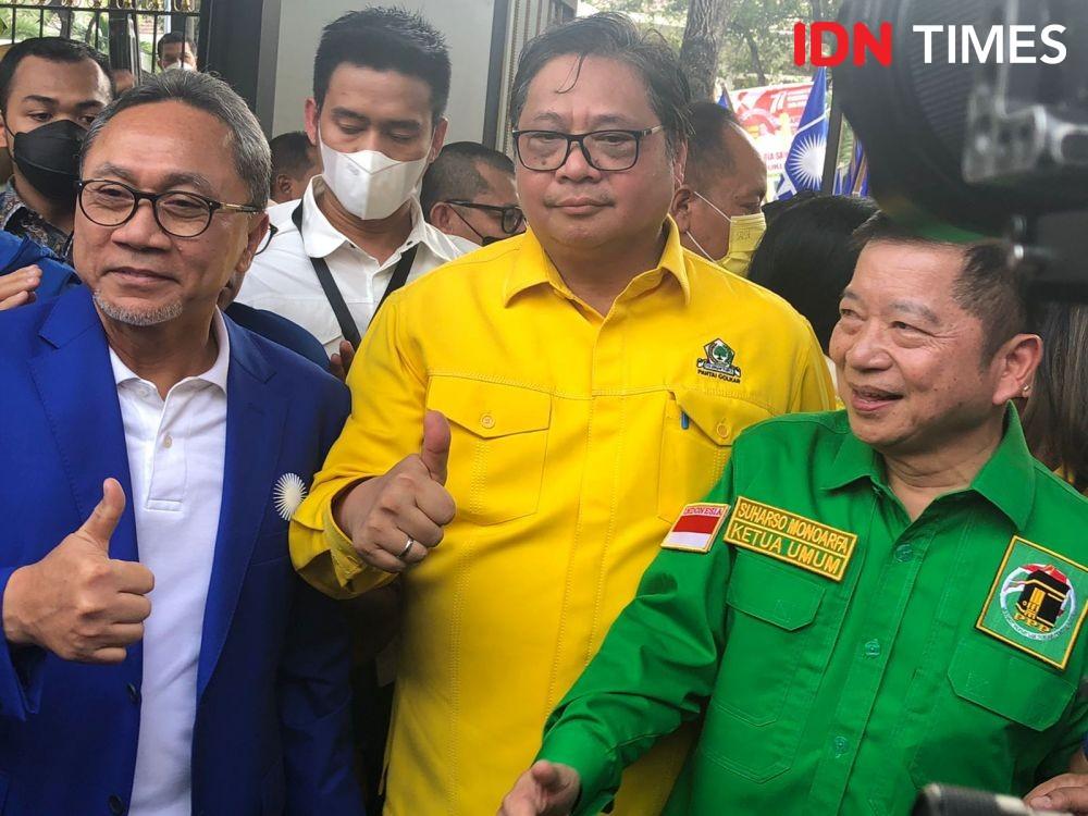 Golkar Pan Ppp Psi Daftar Kpu Rabu Pon Tiru Jokowi