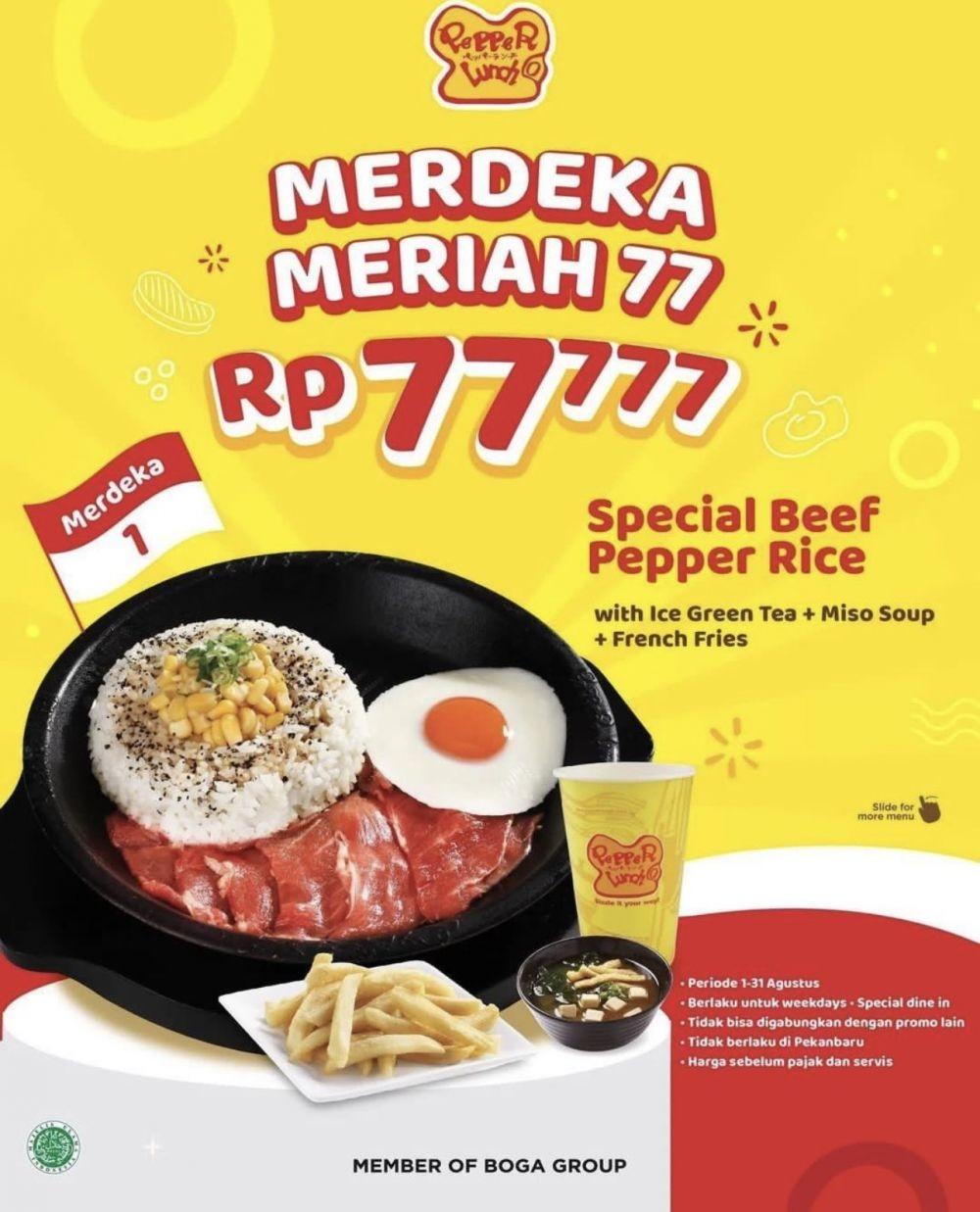 10 Promo Makanan Spesial Hari Kemerdekaan 17 Agustus 2022