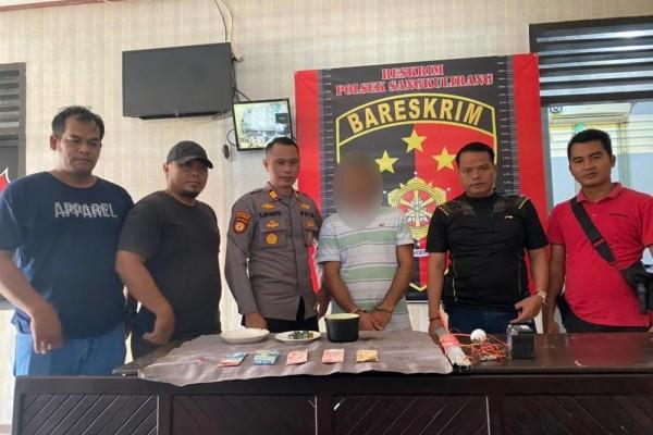 Polisi Tangkap Bandar Judi Bola Bola Di Pasar Malam Di Kutim