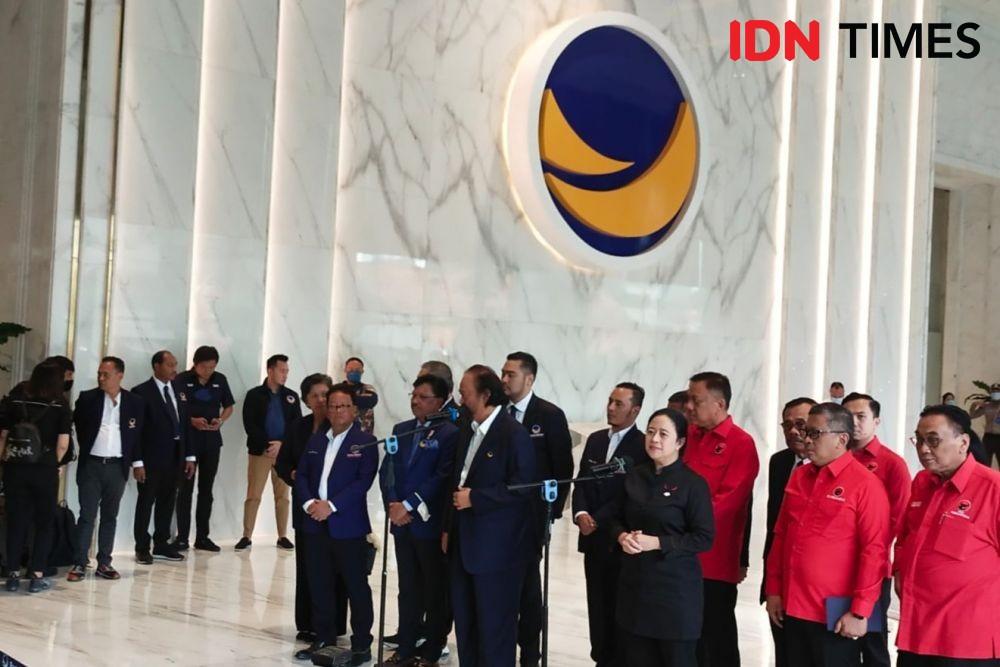 Ganjar Masuk Bursa Capres NasDem Puan Tanya Ke Surya Paloh