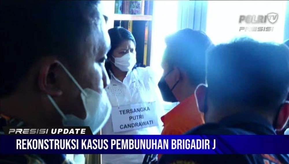 Foto Penampakan Tersangka Dan Rekonstruksi Di Rumah Sambo