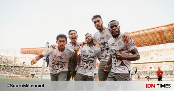 Bali United Putus Rekor Hasil Buruk Atas Persebaya