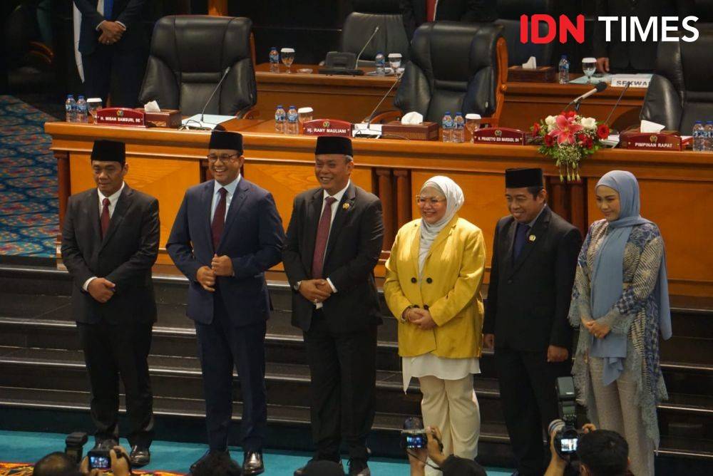 DPRD DKI Umumkan Selesai Masa Bakti Anies Riza 16 Oktober