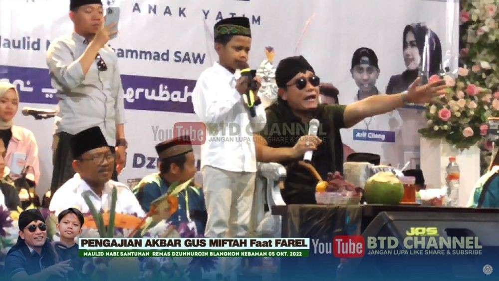 Ditanya Gus Miftah Agamanya Apa Ini Jawaban Farel Prayoga