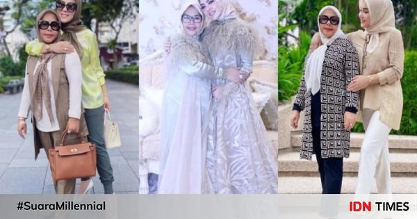 Adu Gaya Syahrini Vs Ibunda Glamor Serba Branded