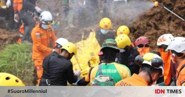 Pencarian Korban Gempa Cianjur SAR Temukan Dua Jenazah