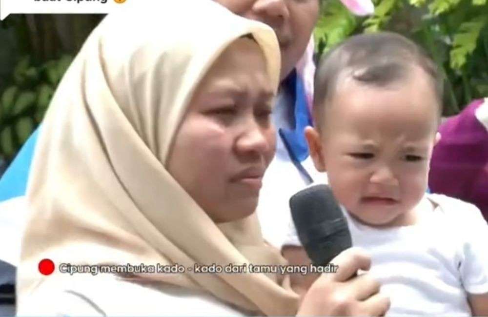 Potret Rayyanza Nangis Di Hari Ulang Tahun Karena Sus Rini