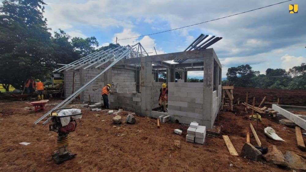 Rumah Buat Korban Gempa Cianjur Rampung Sebelum Lebaran 2023