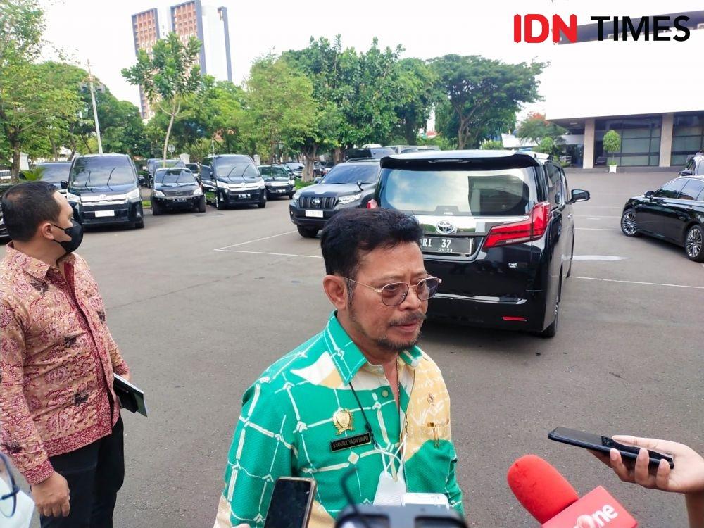 Pernyataan Perpisahan Syahrul Yasin Limpo Kepada Jokowi