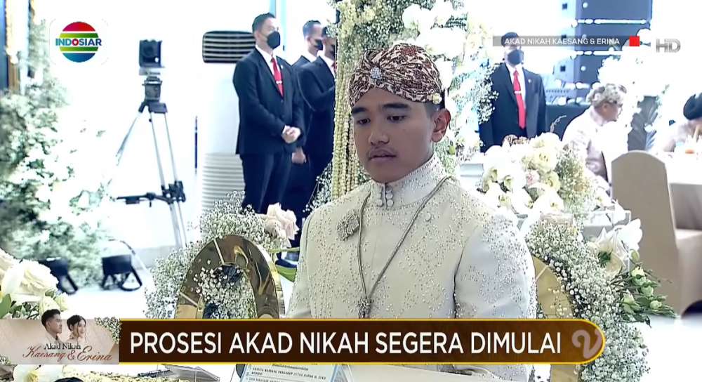 Kaesang Tegang Jelang Akad Nikah