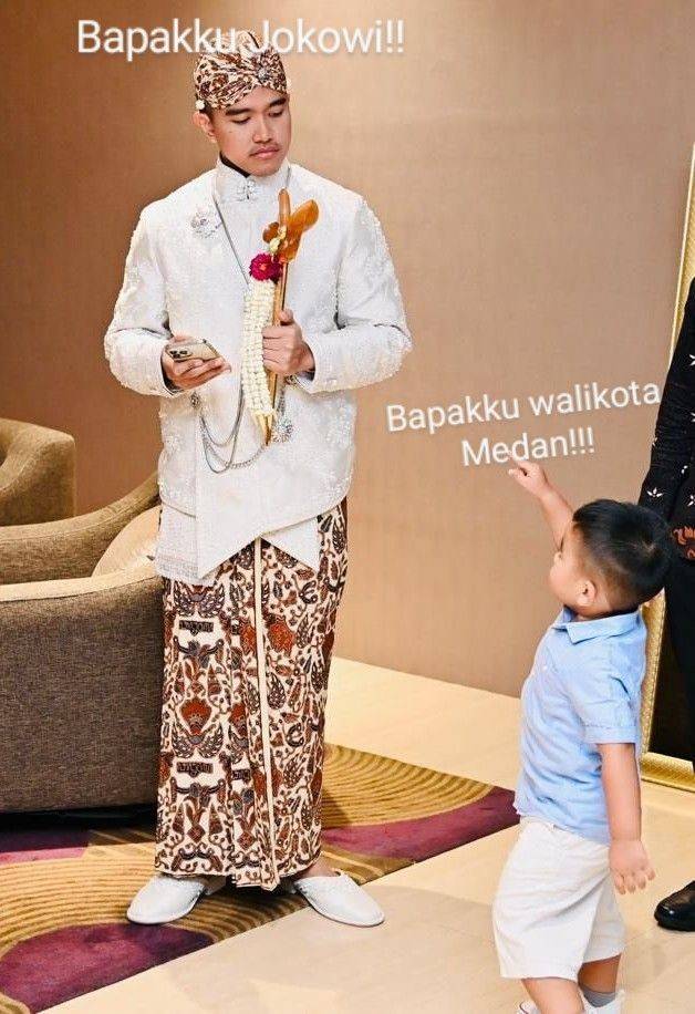 Meme Al Nahyan Cucu Jokowi Yang Curi Perhatian