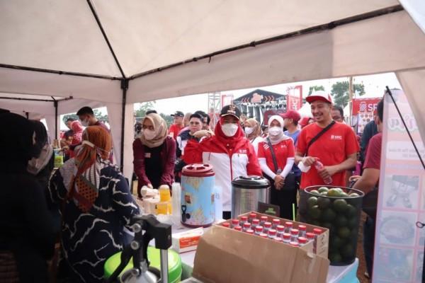 Dihadiri Toko Kelontong Pesta Retail Sumatera Sukses