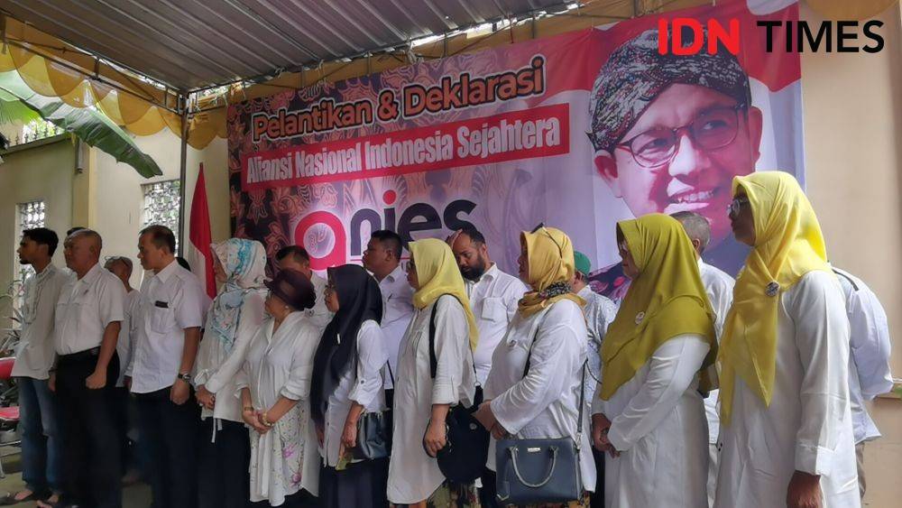 Relawan Anies Baswedan Deklarasikan Posko Kemenangan Di Solo